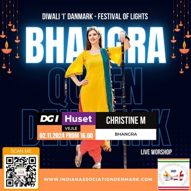 𝟏𝟏 𝐝𝐚𝐲𝐬 countdown begins! ⏳ 𝟐𝐧𝐝 𝐍𝐨𝐯𝐞𝐦𝐛𝐞𝐫! 🎉✨ Festival of Lights - Diwali 'i' Danmark Fest 
Get ready for an exciting celebration with 𝐚𝐦𝐚𝐳𝐢𝐧𝐠 𝐩𝐞𝐫𝐟𝐨𝐫𝐦𝐚𝐧𝐜𝐞𝐬, a fun 𝐤𝐢𝐝𝐬 𝐳𝐨𝐧𝐞, mouth-watering 𝐟𝐨𝐨𝐝 𝐬𝐭𝐚𝐥𝐥𝐬 🍛, and festive activities like 𝐦𝐞𝐡𝐧𝐝𝐢🎨. It’s the perfect way to celebrate the joy and colors of Diwali with family and friends! 🎆 Don’t miss out – the countdown begins! ⏳
Registration link (closes on 28th Oct 2024):
 https://indianassociationdenmark.com/iad/diwali2024/

India in Denmark (Embassy of India, Copenhagen) Embassy of Denmark in India Danish Cultural Institute India Indian Council For Cultural Relations Vejle Amts Folkeblad Vejle Kommune VisitVejle Vejle, Denmark @topfans Bhangra by Christine David Sinchury Kriti Prajapati Vijaytha Sreeram Sphoorti Bhat Indian Association of Denmark - IAD 

#Diwali2024 #Vejle #IndianAssociationDenmark #FestivalOfLights #FamilyFun #Food #Culture #Celebration #IADDiwali2024 #FestivalOfLights #CommunitySpirit #DiwaliCelebration #DiwaliVejle #vejle #comedy #standupcomedy #Bhangra #Bharatanatyam #Bollywood #Bollywoodmusic #Bollywoodmasti #Foodstalls #Kidsfunzone #kidsgames #Indianfood